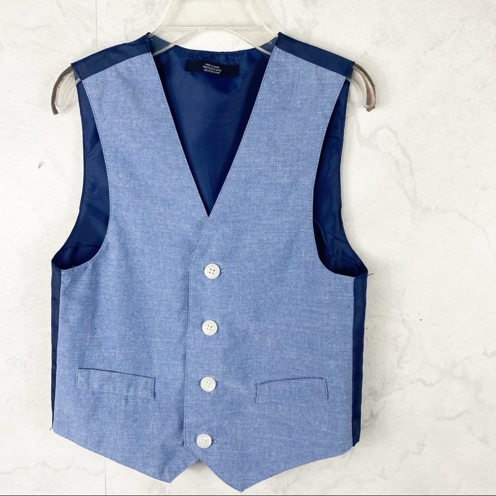 [Nautica] Boys Button-Front Formal Vest